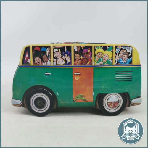 Lithographed Tin Plate 2010 world cup Taxi Biscuit Tin!!!