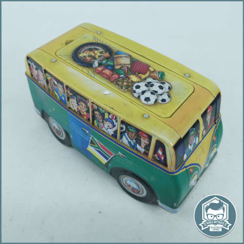 Lithographed Tin Plate 2010 world cup Taxi Biscuit Tin!!!