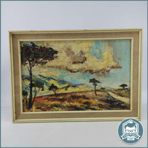 Framed Original Oil on Board Joseph Stiens Landscape!! 60cm x 40cm