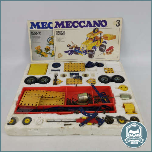 Vintage MECCANO 3 Building Set - As Per Pictures!!!