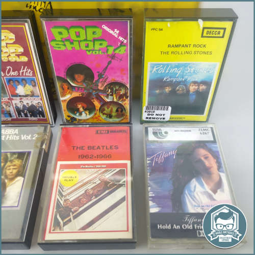 Original Vintage 80`s Tape Case and Tapes!!!