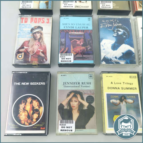 Original Vintage 80`s Tape Case and Tapes!!!