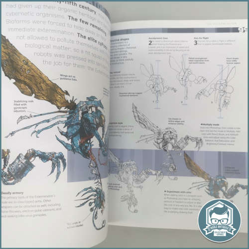 50 Robots to Draw and Paint Book by Keith Thompson!!!