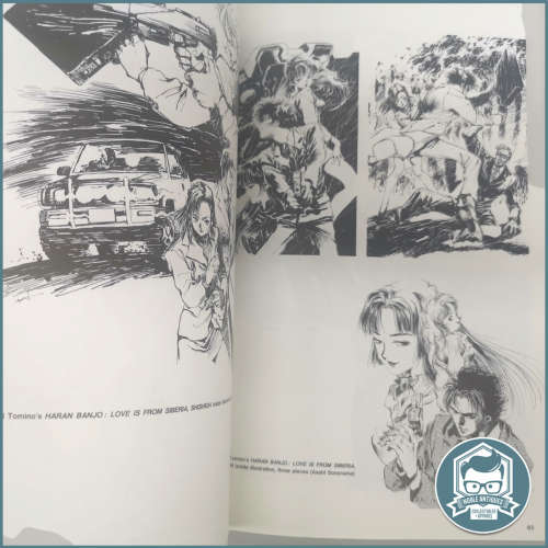 Haruhiko Mikimoto Illustrations: Macross, Macross II, Orguss, Top O Nerae, Mobile Suit Gundam!!!