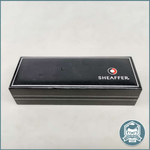 Original Boxed Sheaffer Sentinel Gold Tone Trim Ballpoint Pen - Matt Black!!!