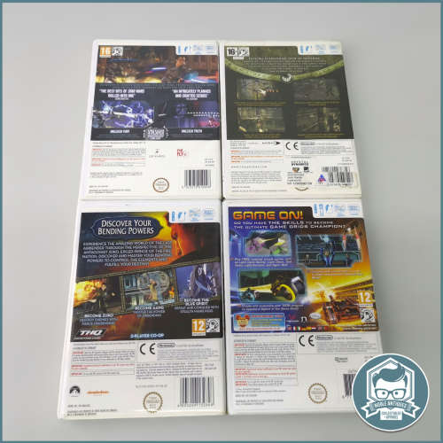 Wii STAR WARS, TOMB RAIDER, THE LAST AIRBENDER and TRON Game Collection!!!