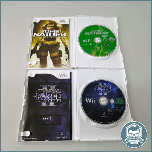 Wii STAR WARS, TOMB RAIDER, THE LAST AIRBENDER and TRON Game Collection!!!
