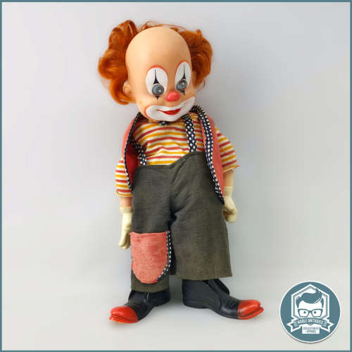 Original 1970`s BOZO the Clown Doll Based Peruvian Industry!!! 50cm
