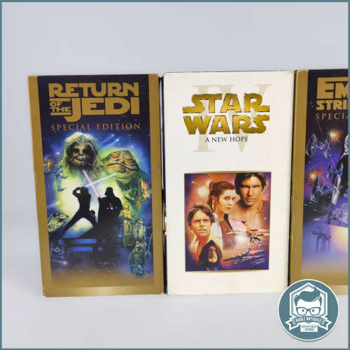 Fantastic!!! Star Wars Blue Ray and VHS Collection!!!