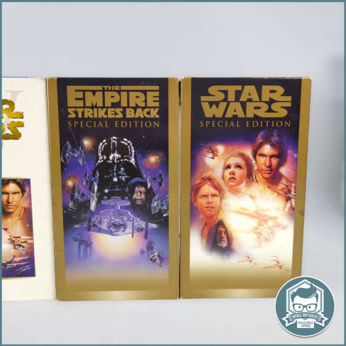 Fantastic!!! Star Wars Blue Ray and VHS Collection!!!