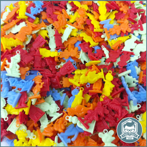 1000`s Of Kellogg`s Plastic Charms including Liewe Heksie, Bennie Boekwurm and Sarel Seemonster!!!