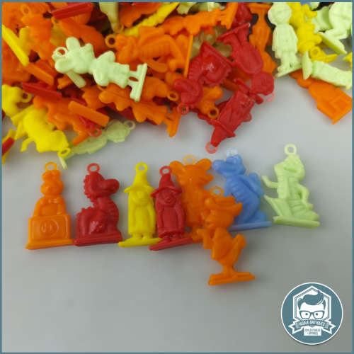 1000`s Of Kellogg`s Plastic Charms including Liewe Heksie, Bennie Boekwurm and Sarel Seemonster!!!