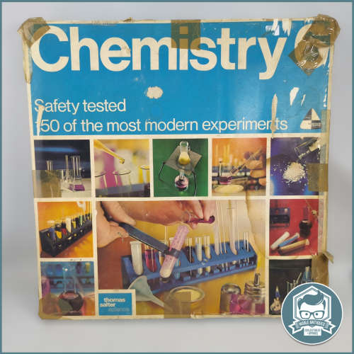 1970`s Vintage Collectible Thomas Salter Chemistry 6 Set in original box !!!