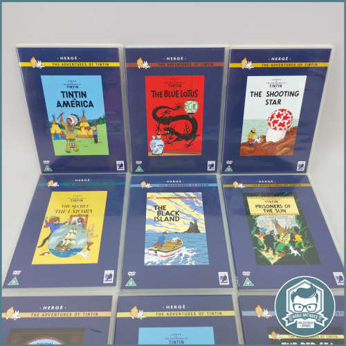 Boxed -   THE ADVENTURES OF TINTIN [75 YEAR ANNIVERSARY BOX SET] !!!