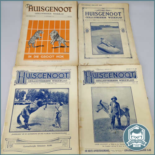 Vintage 1920`s and 30`s Huisgenoot Magazines - Collection 1 !!!