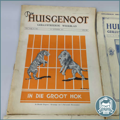 Vintage 1920`s and 30`s Huisgenoot Magazines - Collection 1 !!!