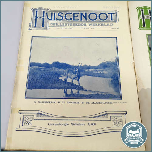 Vintage 1920`s and 30`s Huisgenoot Magazines - Collection 2 !!!