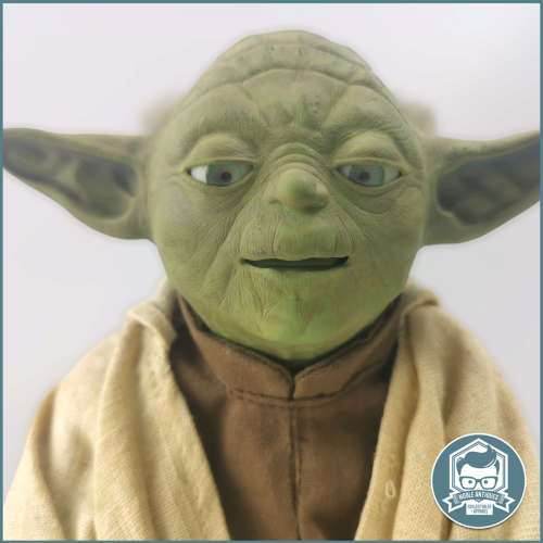 Large Star Wars CALL UPON YODA Electronic 12` Talking Action Figure!!!