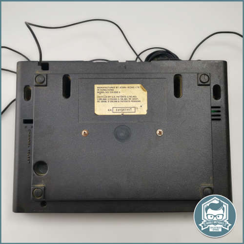 Vintage Atari 2600 Video game console , controllers and game - Not Tested, No power supply!!!