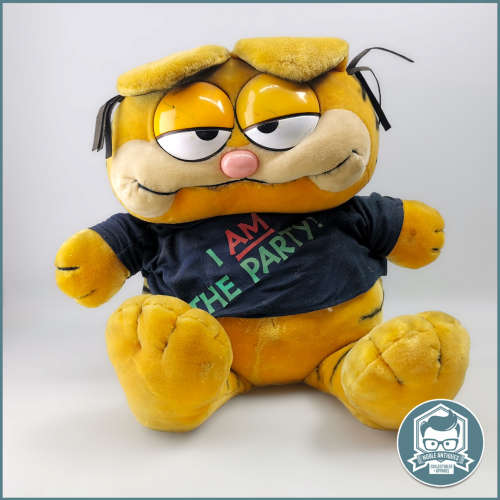 MASSIVE 800mm 1981 Garfield Shop Display Soft Toy!!!