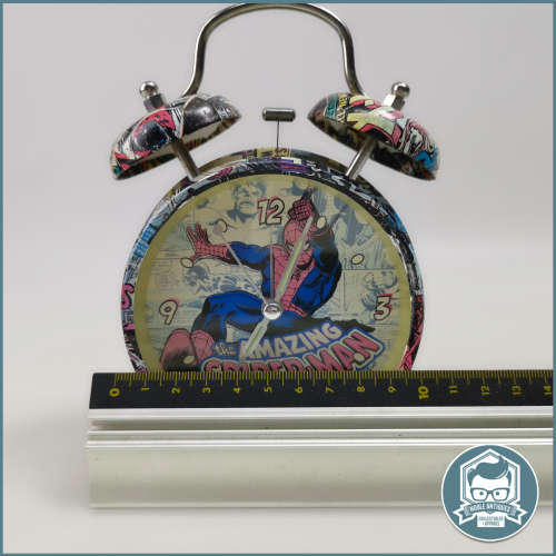 Original Metal Marvel 2011 Spiderman Clock!!!