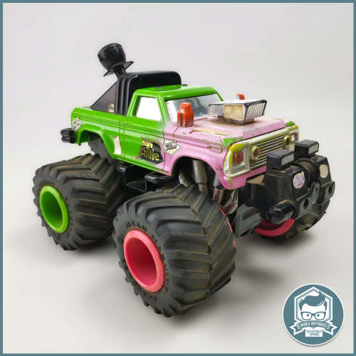 Vintage 1980`s Lanard Mean Machine 4 x 4 Turbo Diesel Monster Truck!!!