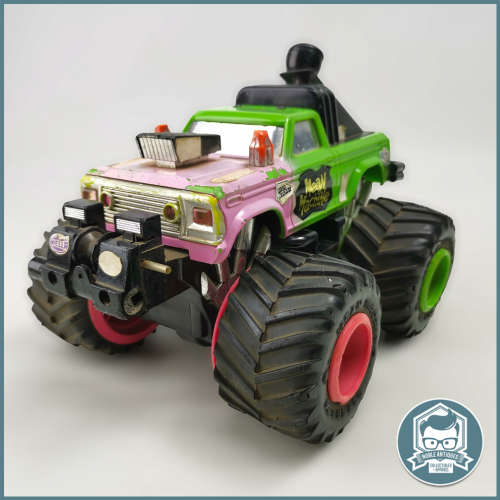 Vintage 1980`s Lanard Mean Machine 4 x 4 Turbo Diesel Monster Truck!!!