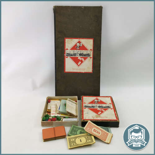Vintage 1940`s Waddington Monopoly Board game - Set 1!!!