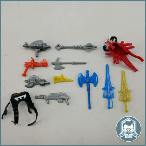 Original 1980`s Vintage Masters of the Universe Action Figure Accessories!!!
