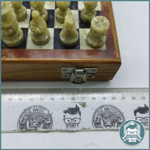 Complete StonKraft Stone Chess Game and Boxed Board Set!!!!