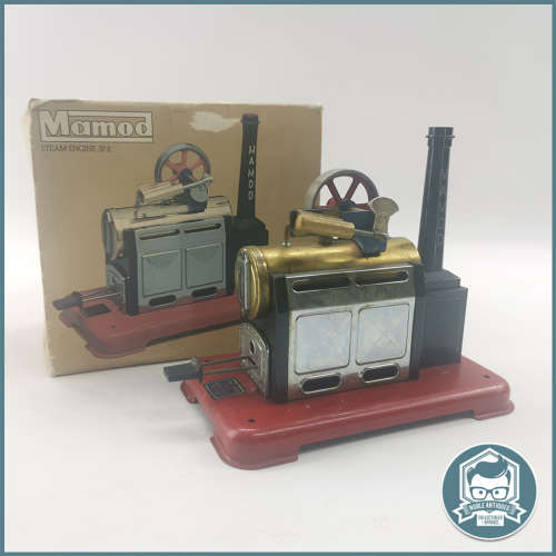 Vintage Original Boxed Mamod SP2 Stationary Live Steam Engine!!!!!!