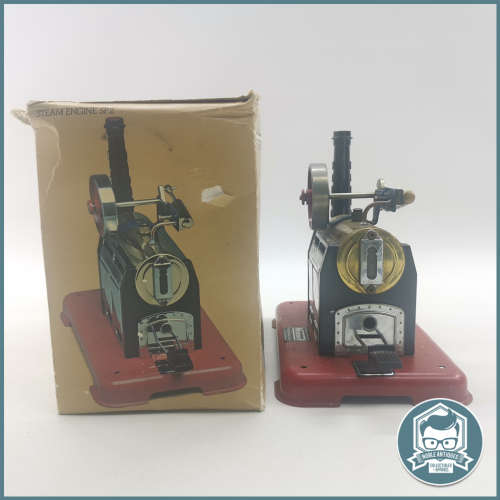 Vintage Original Boxed Mamod SP2 Stationary Live Steam Engine!!!!!!