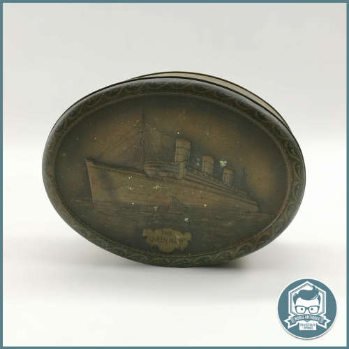 Vintage  `THE QUEEN MARY` Collectible Tin!!!!!!