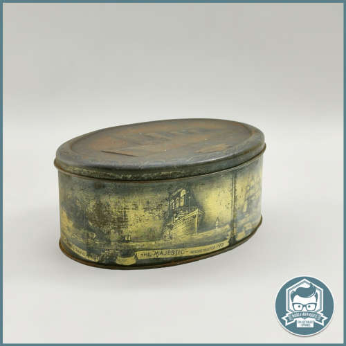 Vintage  `THE QUEEN MARY` Collectible Tin!!!!!!
