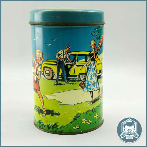 Vintage 1950`s Brinta, a cereal from Holland Collectible Tin!!!!!!