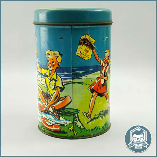 Vintage 1950`s Brinta, a cereal from Holland Collectible Tin!!!!!!