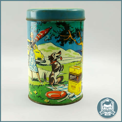 Vintage 1950`s Brinta, a cereal from Holland Collectible Tin!!!!!!