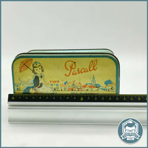 Vintage Pascall Old fashioned BUTTER MINTS Collectible Tin!!!