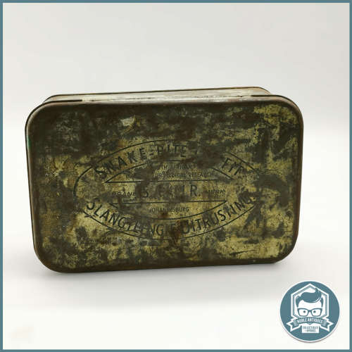 Vintage Snake Anti Venom Collectible Tin!!!
