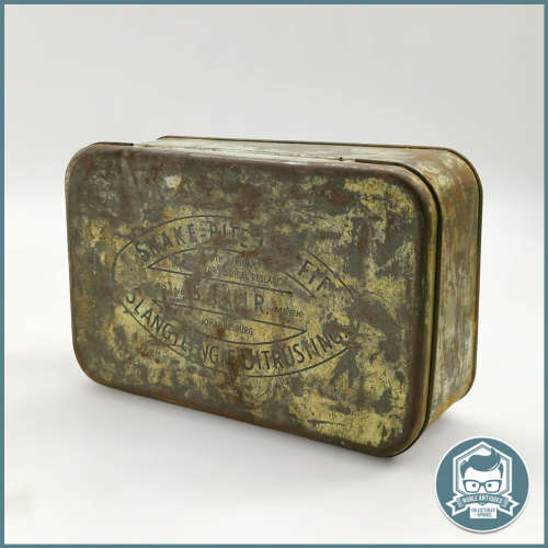 Vintage Snake Anti Venom Collectible Tin!!!
