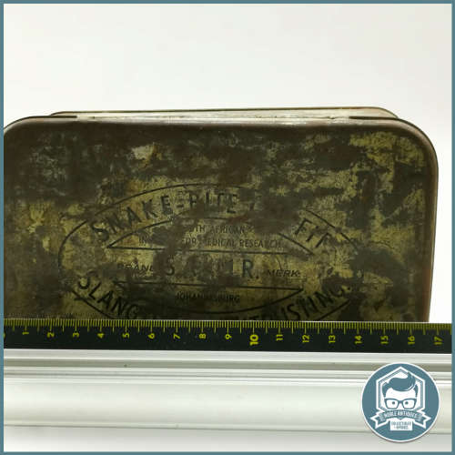 Vintage Snake Anti Venom Collectible Tin!!!