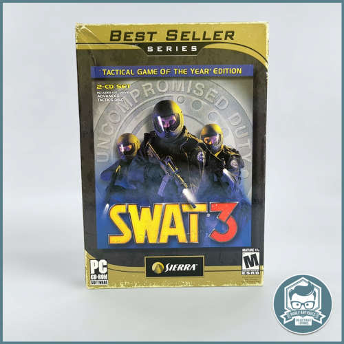 Original BOXED Vintage PC SWAT 3: Close Quarters Battle!!!