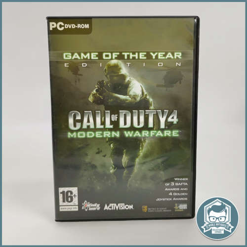 Original Vintage Call of Duty 4: Modern Warfare Video game!!!
