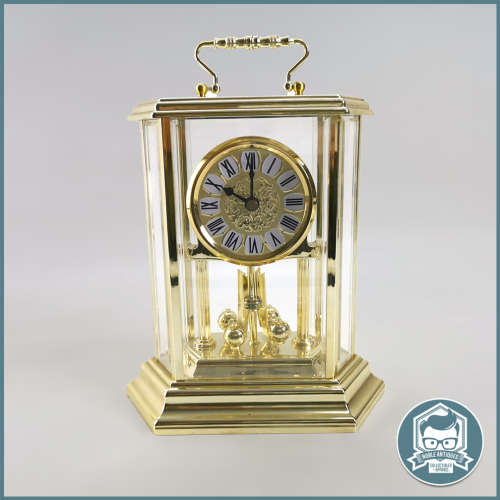 Highly Decorative Quartz Anniversary Mantle Clock - Spares or Repair!!!