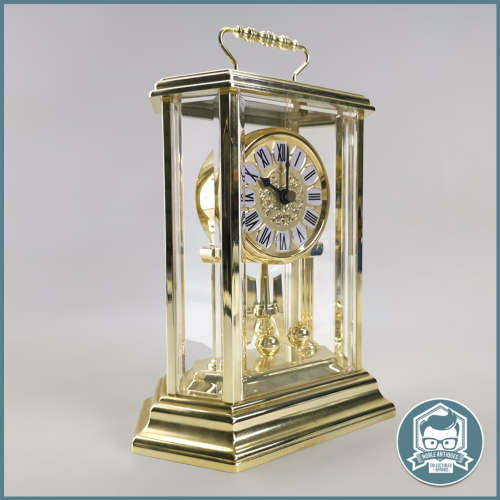 Highly Decorative Quartz Anniversary Mantle Clock - Spares or Repair!!!