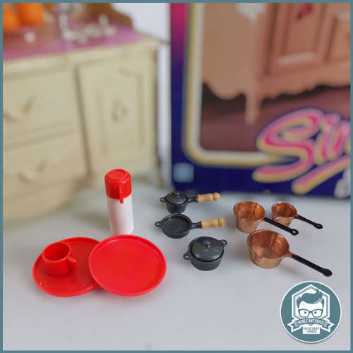 Original Boxed Vintage 1980`s Hasbro Sindy Doll House Furniture - Dining Dresser!!!