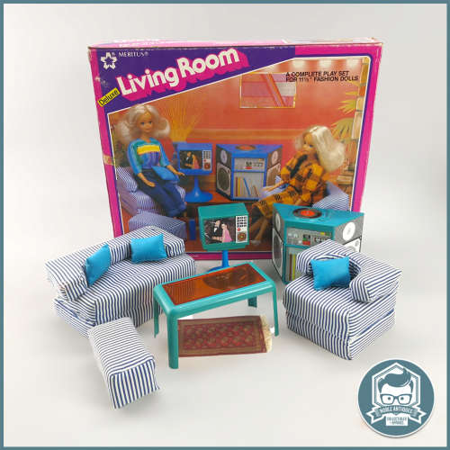 Original Boxed Vintage 1980`s Sindy Living Room Set!!!