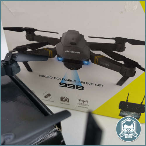 Original Boxed ANDOWL Micro Foldable Drone - Like New!!!