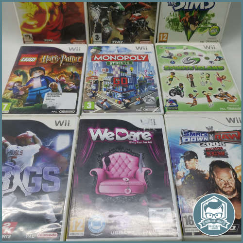 Original Wii Game Collection - Bid For All!!!