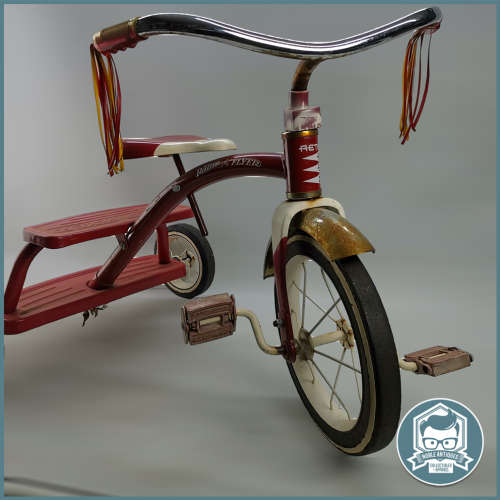 Original Vintage Styled Solid Metal Radio Flyer Classic Tricycle!!!